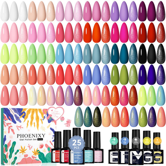phoenixy front packaging showing full 30-piece set and easy storage benefit