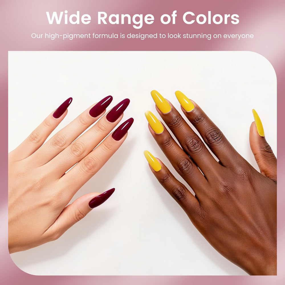 phoenixy glossy topcoat shine detail highlighting salon-like glossy finish and durability
