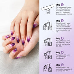 phoenixy lifestyle application image of person painting nails at home benefit DIY convenience