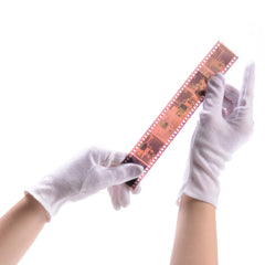 PHOTOMYNE front packaging showing three-pair glove set and archival use benefit