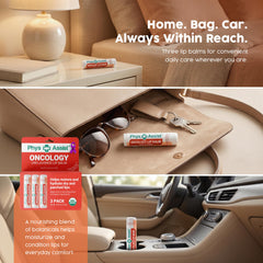 PhysAssist three-pack in travel pouch showing convenient daily replacement