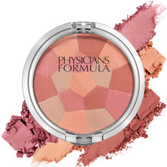 Physicians Formula compact front view showing product and travel-friendly design benefit