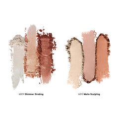 Physicians Formula palette inside a makeup bag portraying on-the-go sculpting convenience