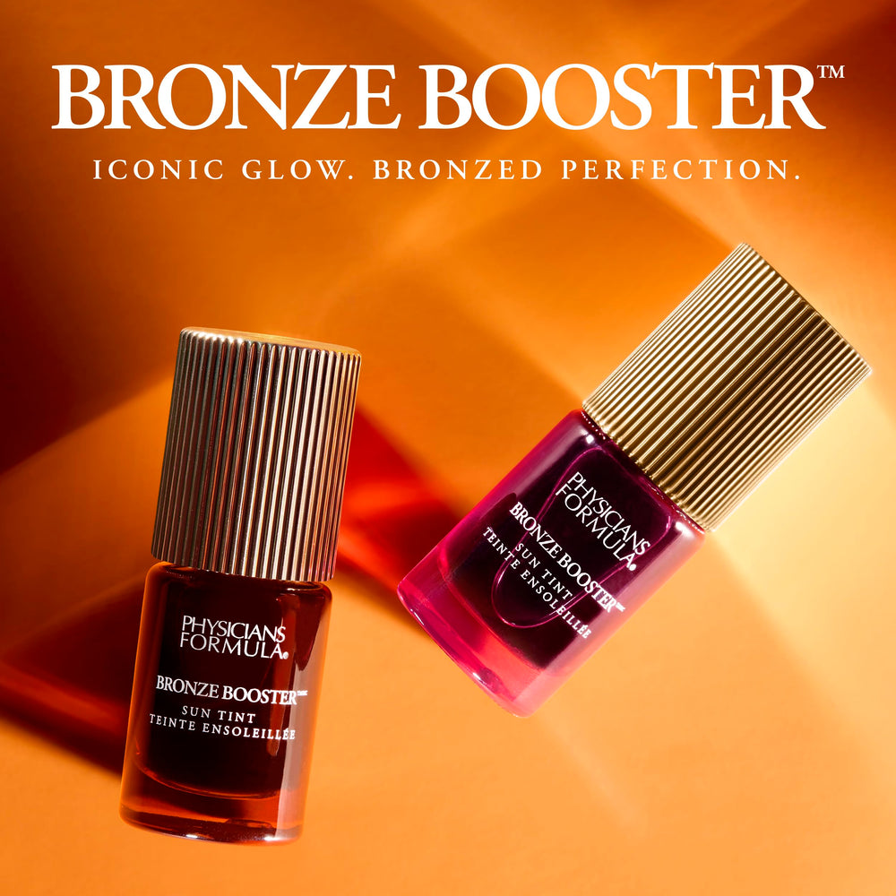 Physicians Formula lifestyle summer look on model, presents bronzed glow and coordinated cheek-lip color