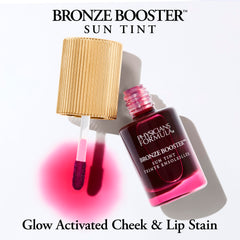 Physicians Formula texture swipe of gel-cream tint on skin, shows blendable finish and pigment