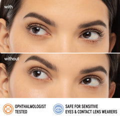 Physicians Formula wand coated in formula for smooth, buildable lash coverage