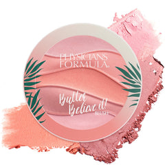Physicians Formula blush front pan showing pink sands shade and nourishing butter finish