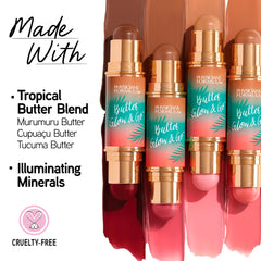 Physicians Formula Butter Glow & Go creamy texture close-up demonstrating smooth blendability