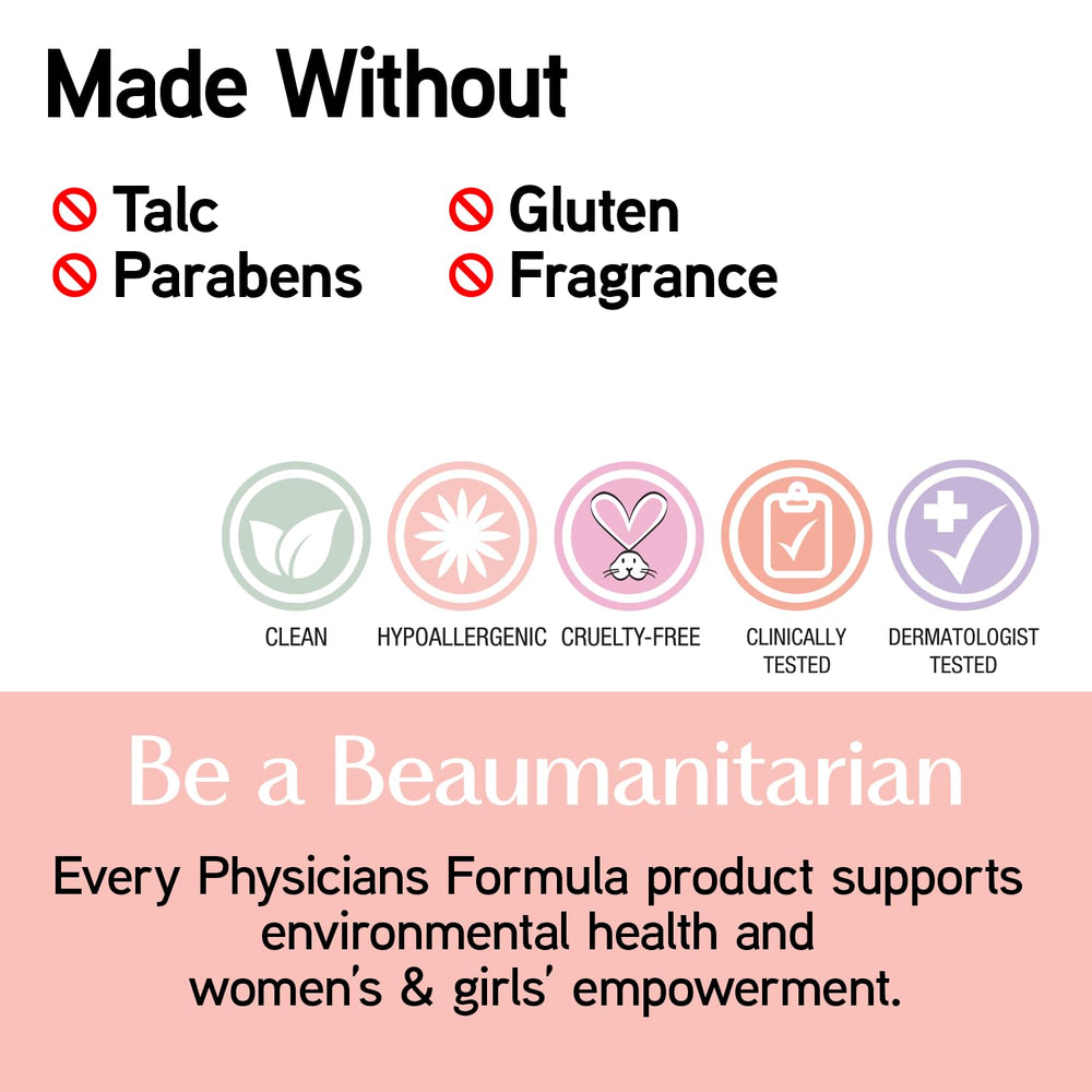 Physicians Formula compact on dressing table among skincare for everyday beauty routine benefit
