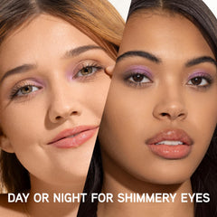 Physicians Formula dry swatches on skin showing soft luminous daytime shimmer