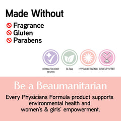 Physicians Formula on vanity with brushes showing travel-friendly, everyday convenience