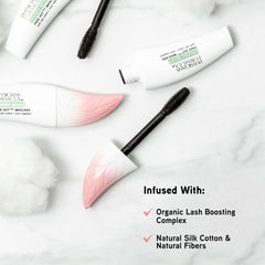 Physicians Formula eco-brush close-up displaying ultra-soft bristles for separation
