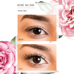 Physicians Formula lash closeup with visible length and conditioning effect