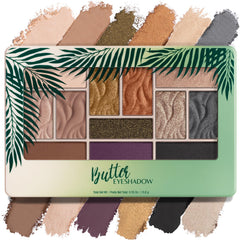 Physicians Formula palette front open showing all 12 shades and versatile color range