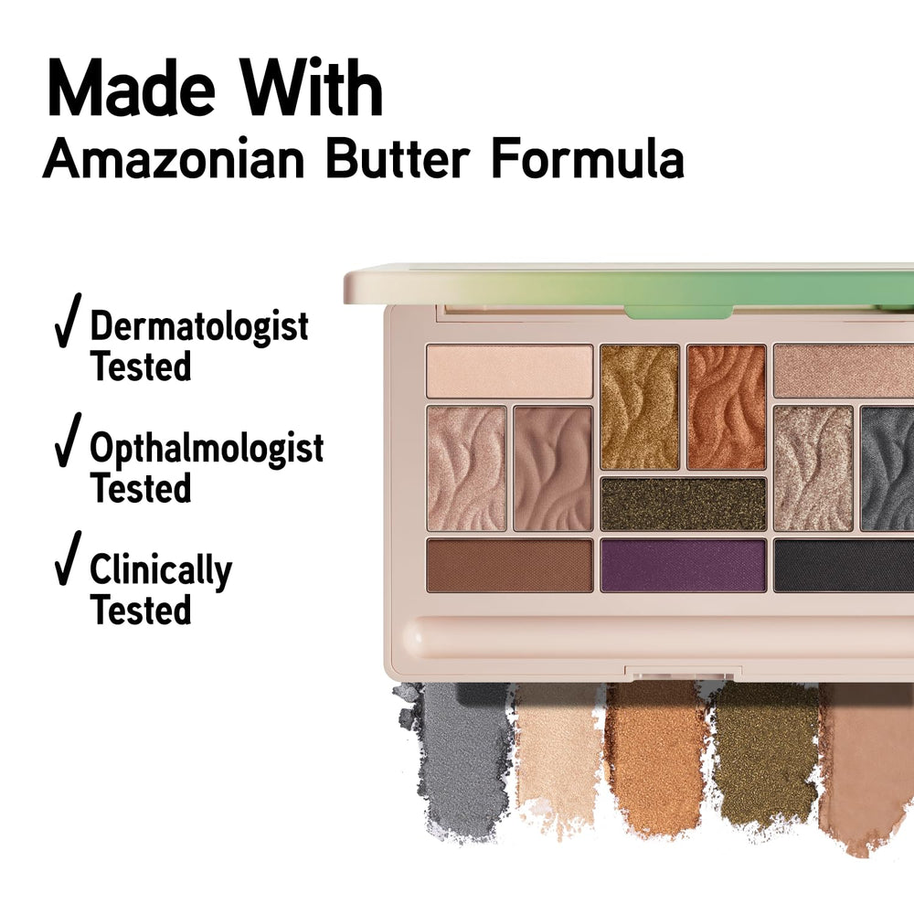 Physicians Formula size comparison next to hand showing compact travel-friendly benefit