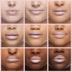 Physicians Formula lip closeup on model demonstrating fuller, smooth-looking lips
