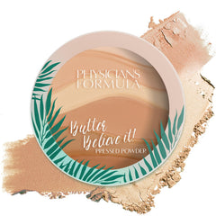 Physicians Formula compact front packaging showing creamy natural shade and easy portability