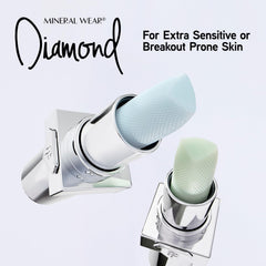 Physicians Formula Sapphire ingredients label showing Plumping Complex and Vitamin E benefits