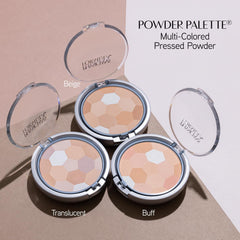 Physicians Formula compact held in hand showing size for travel-ready convenience