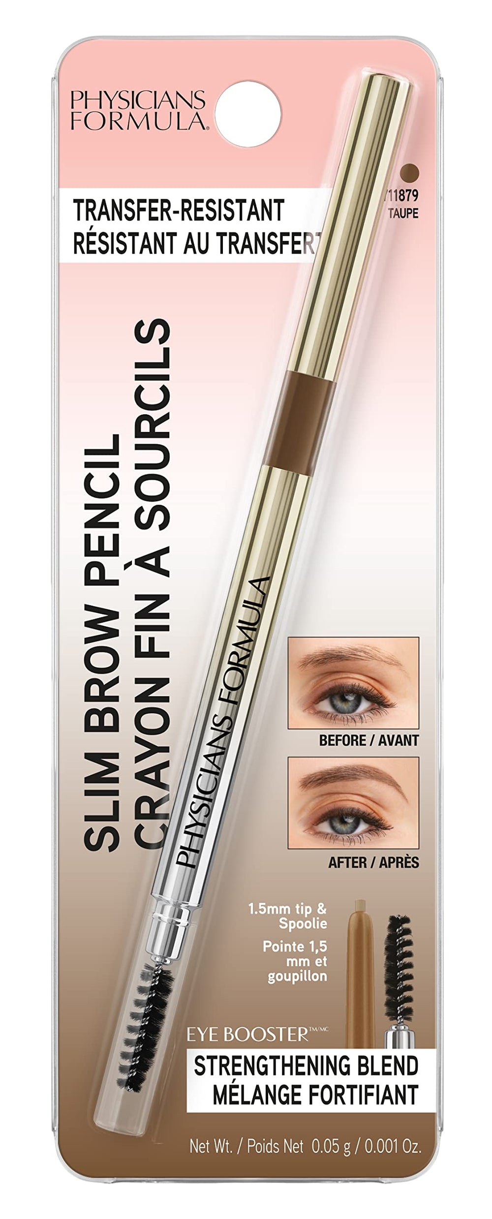 Physicians Formula close-up of fine tip creating hair-like brow strokes