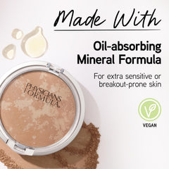 Physicians Formula swatch on skin in Creamy Natural demonstrating natural coverage