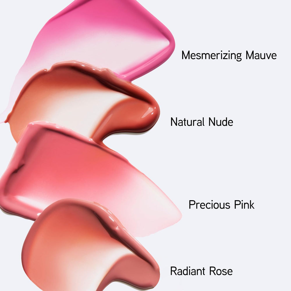 Physicians Formula glossy-to-matte texture swipe demonstrating finish