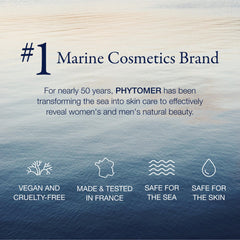 PHYTOMER Rosée Visage in bathroom setting illustrating daily routine use and refreshed finish
