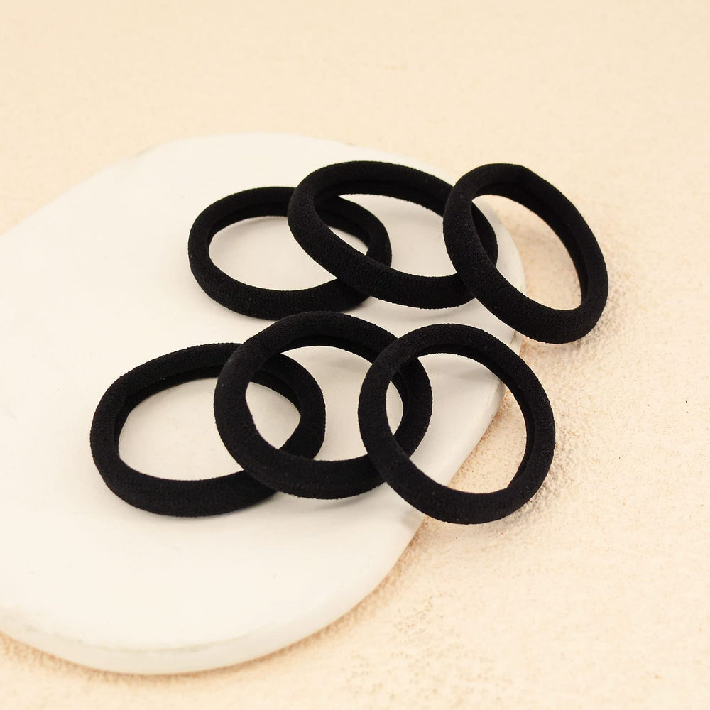 PIDOUDOU hair tie securing a thick ponytail for strong hold benefit