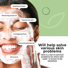 Piel del Sol foam texture close-up showing lightweight, effective cleanse