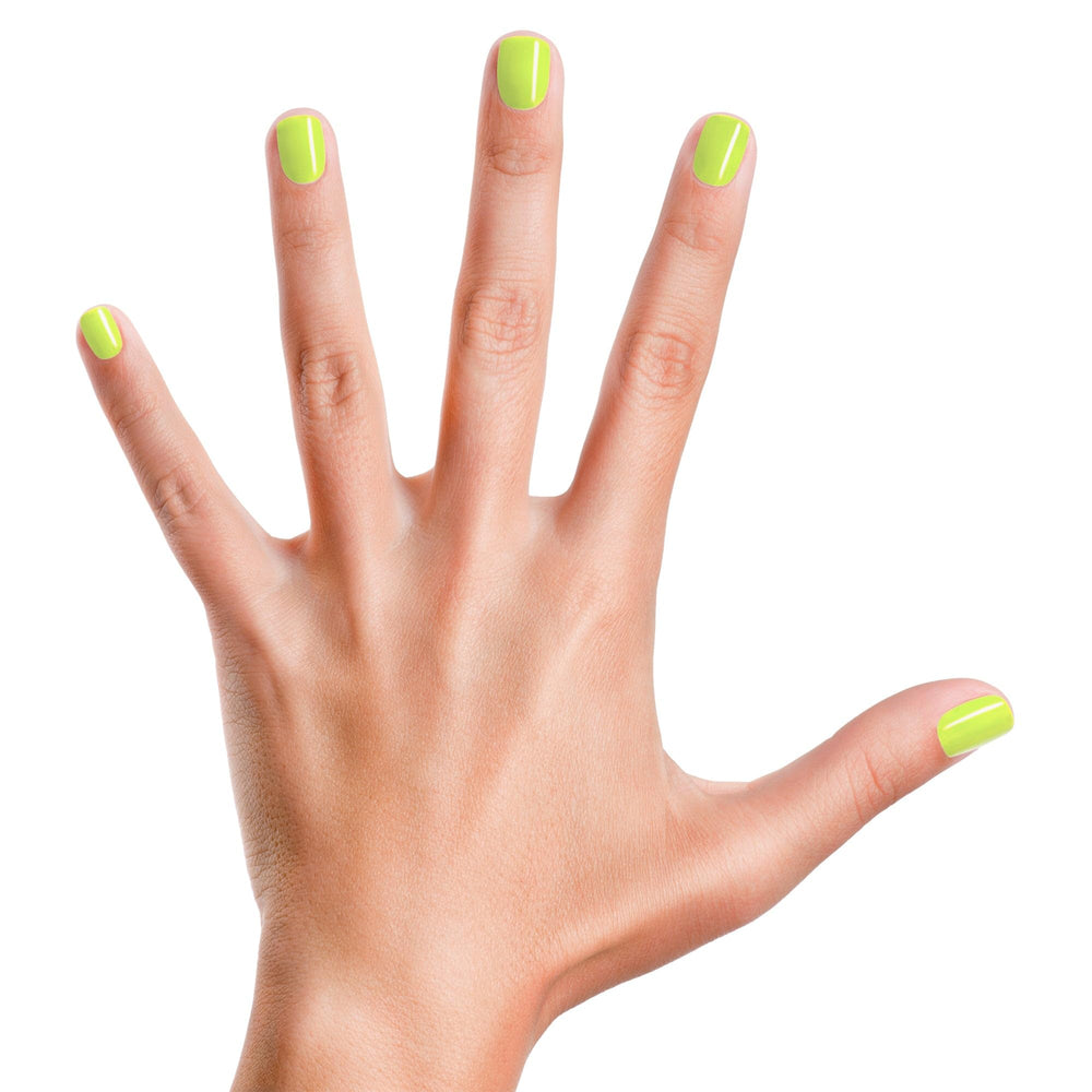 Piggy Paint on child’s nails showing safe, vibrant polish for kids