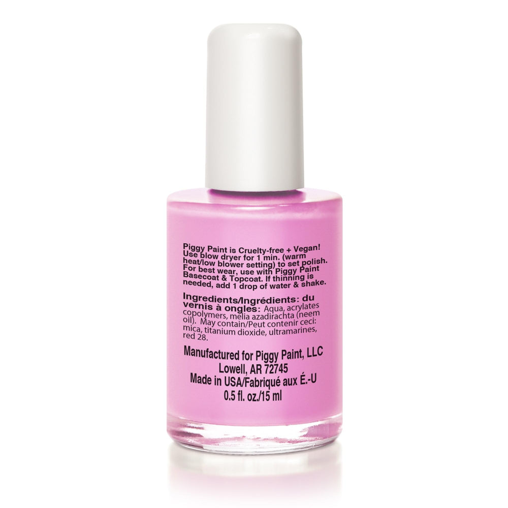 Piggy Paint brush detail displaying smooth application and low-odor formulation