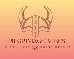Pilgrimage Vibes ingredients flatlay with tallow and oils showing natural formulation