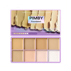 Pimby Foundation concealer front packaging showing shade and applicator benefit