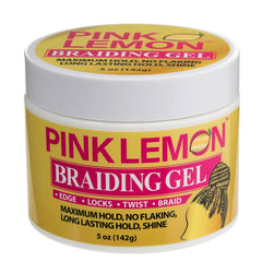 PINK LEMON jar open with cap detail highlighting secure, travel-friendly seal