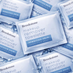 Pink Sky Brookstone wipes inside a travel bag showing usefulness for trips and gym