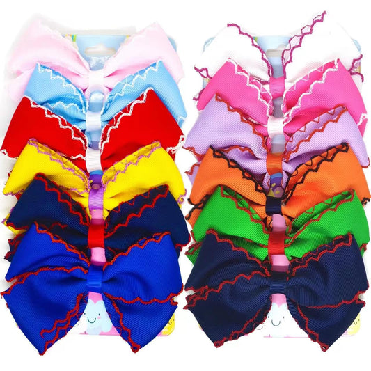 pipajoy front packaging showing full 12-piece bow set and colorful designs for easy selection