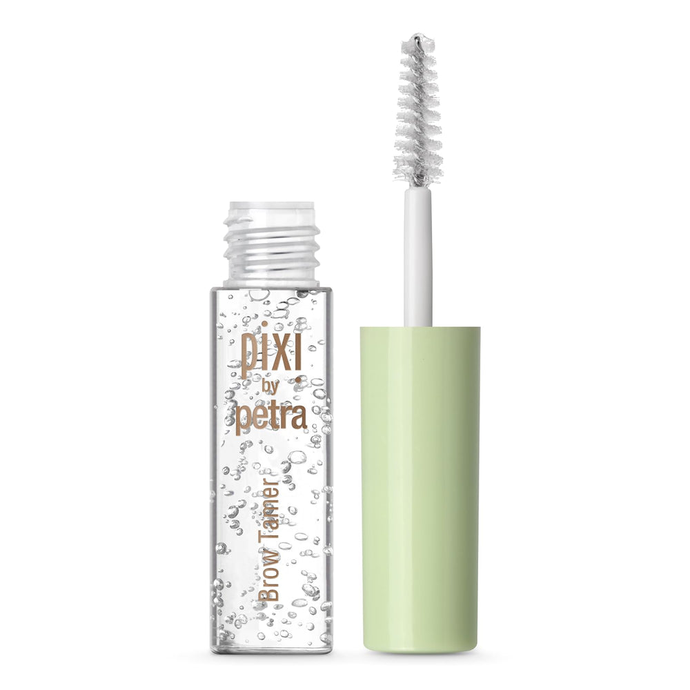 Pixi Brow Tamer front packaging showing size and clear gel benefit