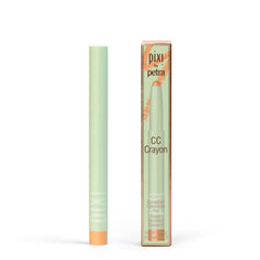 Pixi CC Crayon front view showing slim pencil and cap, precise correction benefit