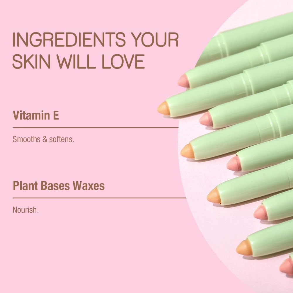 Pixi CC Crayon next to concealer to show layering and coverage options