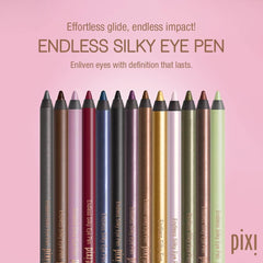 Pixi Endless Silky Eye Pen tip close-up showing smooth point for precise application benefit