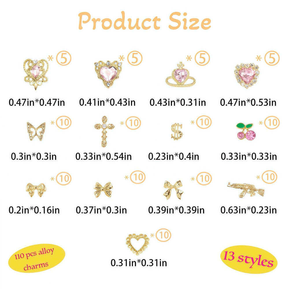 Pizadix close-up of charms highlighting details and benefit of precision design