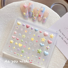 Pizadix resin charms on mold ready to release, speeds up nail decoration process