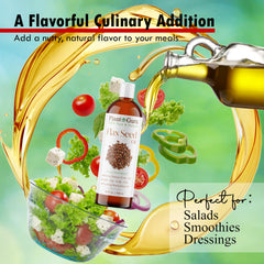 Plant Guru ingredients label closeup confirming 100% pure cold-pressed