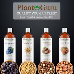 Plant Guru macadamia oil with DIY balm ingredients for homemade cosmetics