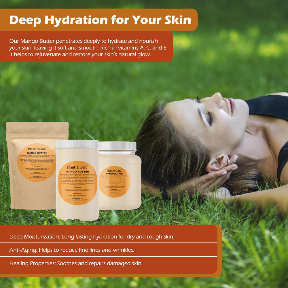 Plant Guru butter applied to hair ends demonstrating improved moisture and strength