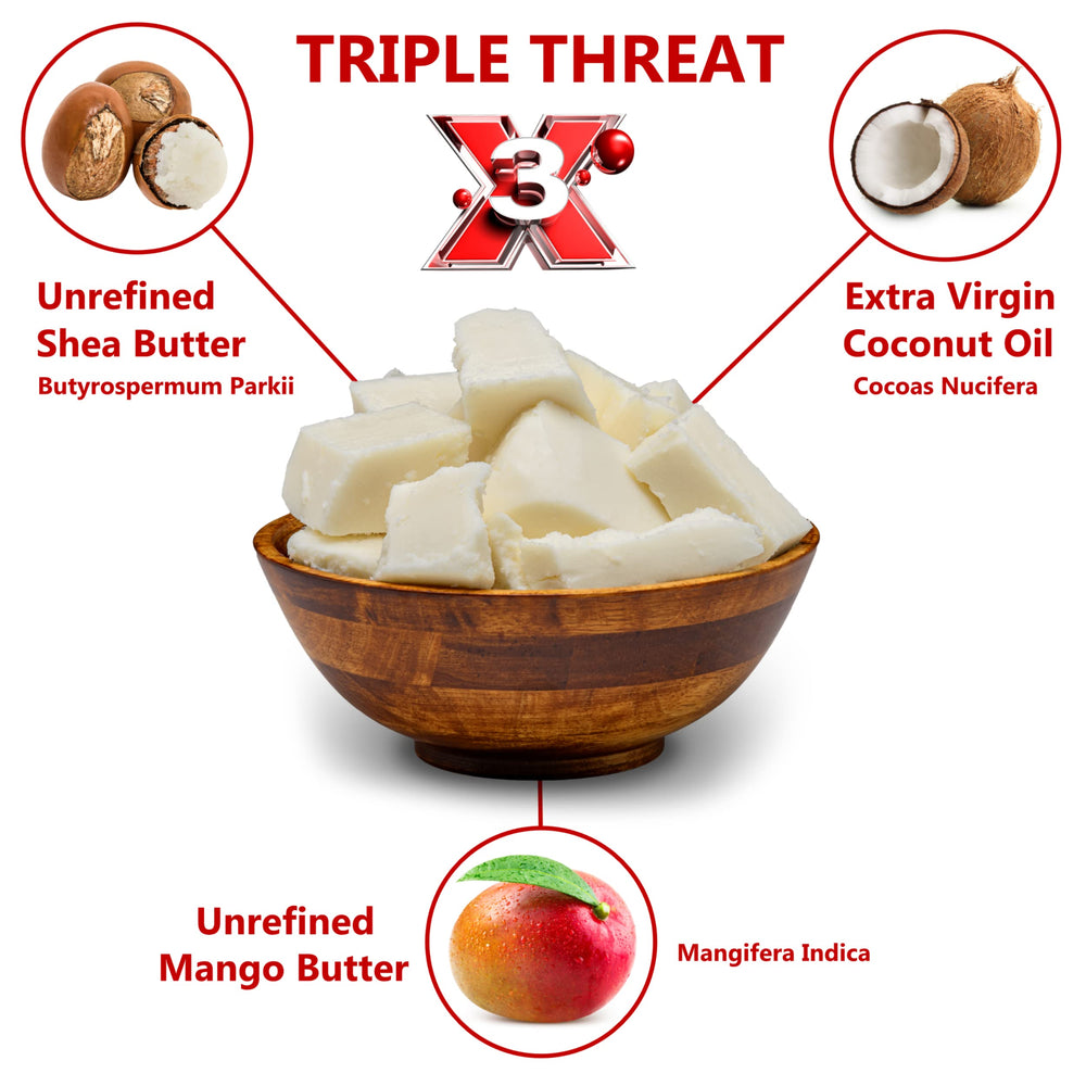 Plant Guru mango butter texture detail highlighting lightweight feel and smoothness