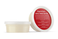 Plant Guru 8 oz jar beside common items showing size scale and travel-ready convenience