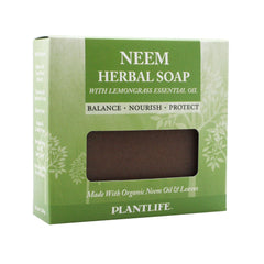 Plantlife neem bar front packaging showing brand and clean plant-based presentation