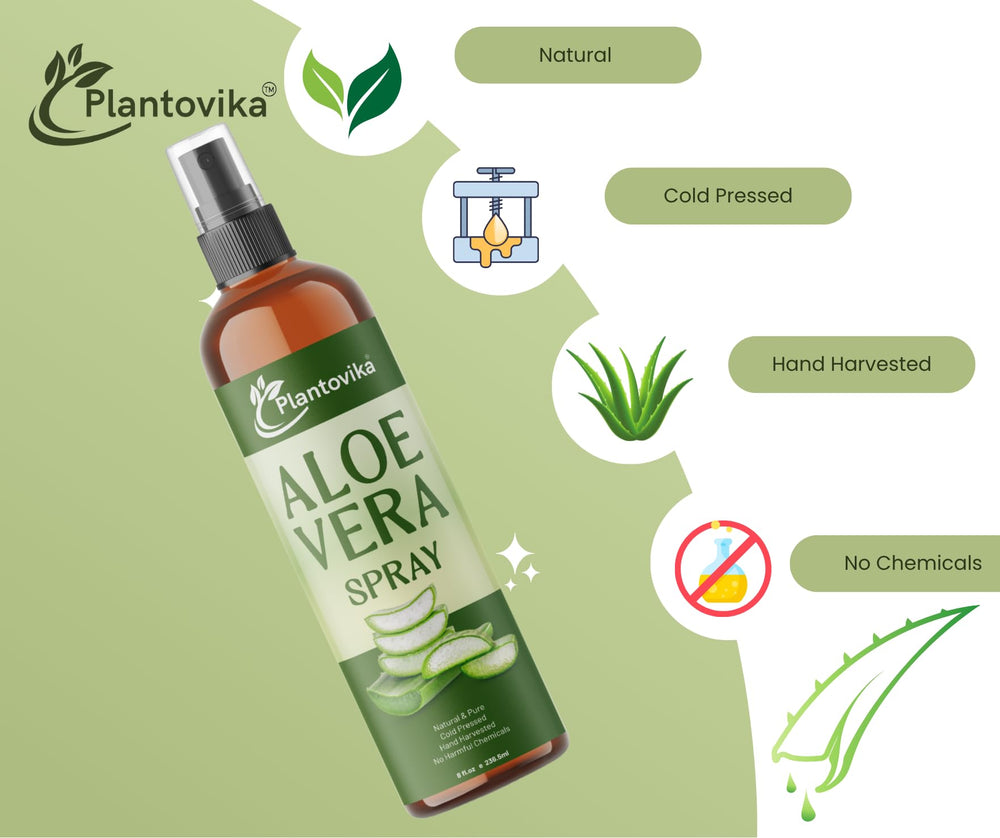 Plantovika size comparison with hand, 8 fl oz travel-friendly bottle for on-the-go use