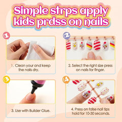 Plauva application demo of child pressing nail on finger for easy at-home use